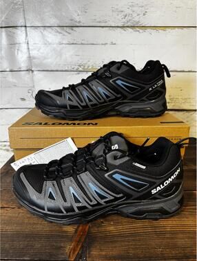 Salomon X Ultra Pioneer CSWP Men's 8 NIB Black/Magnet/Bluesteel